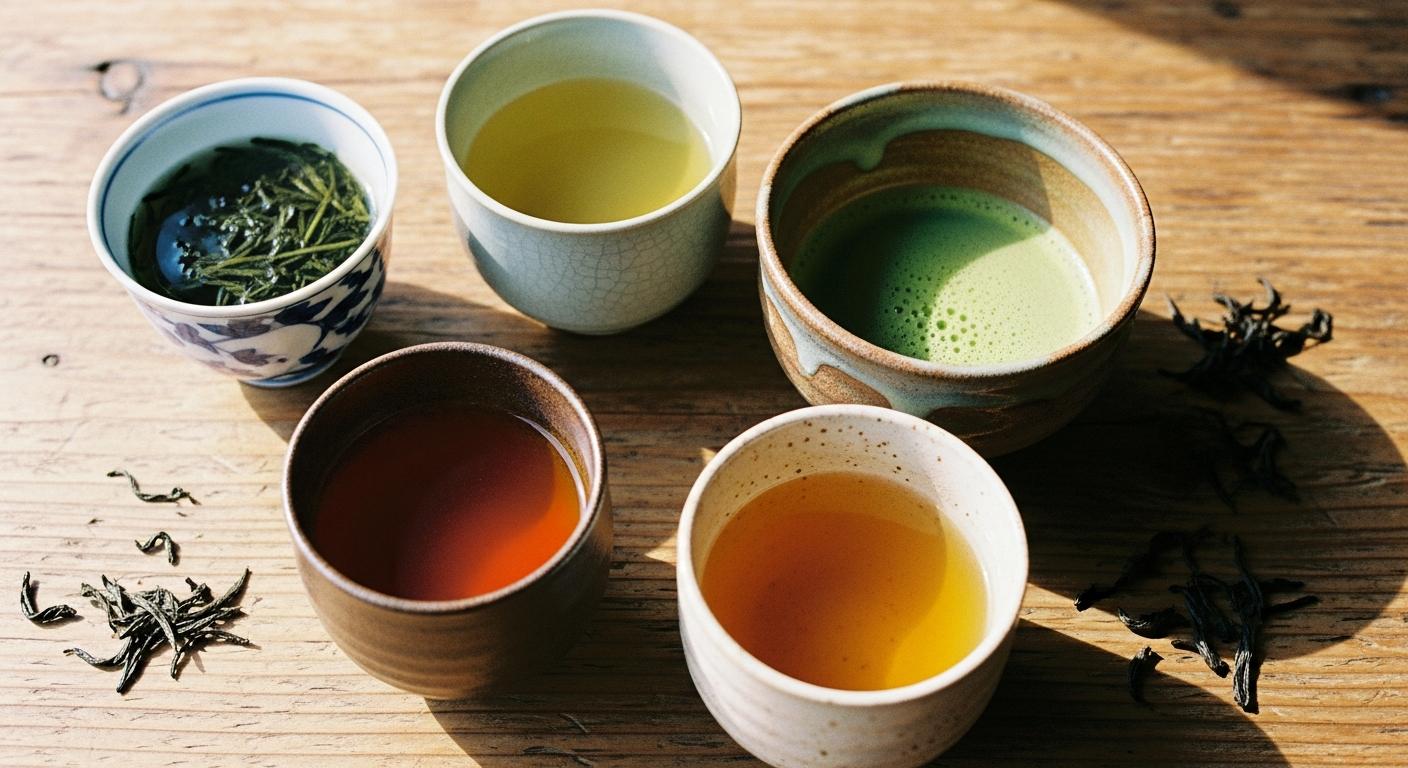 How One Tea Plant Created Matcha, Green Tea, Hojicha, and More