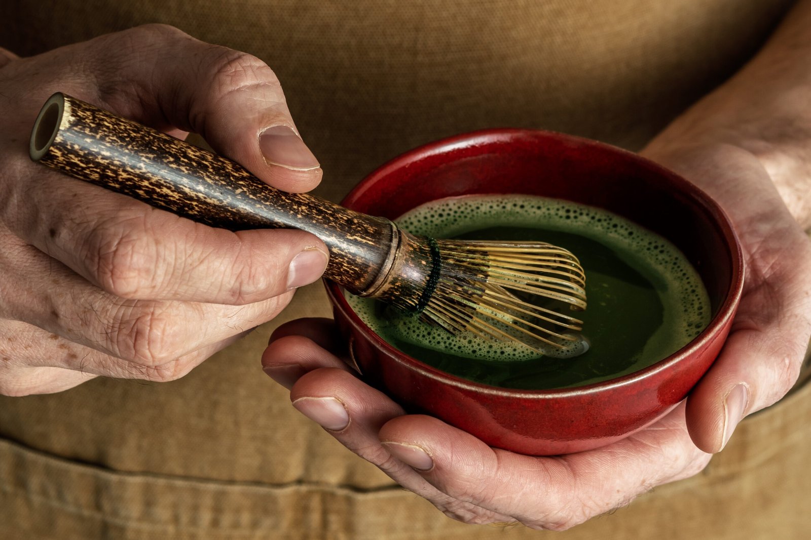 The Role of a Chasen in Matcha Making
